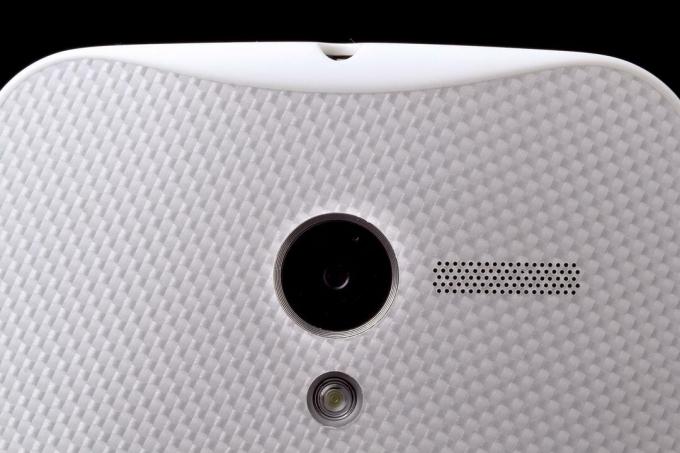 Fotocamera posteriore del Moto X piena
