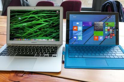 Surface Pro 3 vs MacBook Air Microsoft Hands on 31