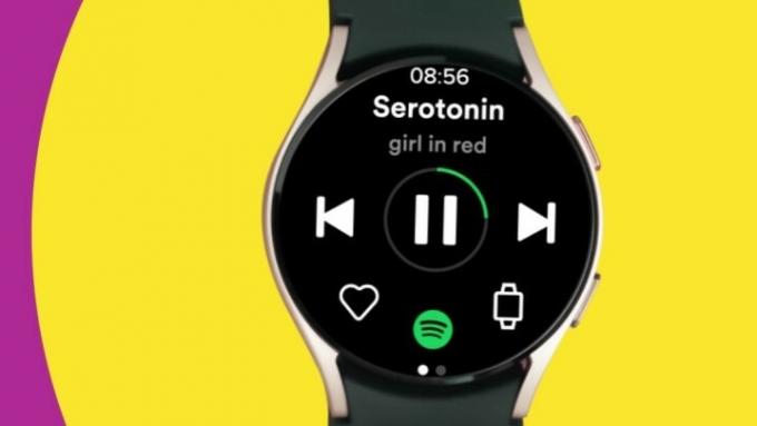 Spotify redesigner sin Wear OS-app.