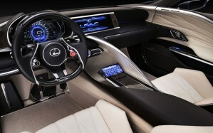 Interior konsep Lexus LF-LC