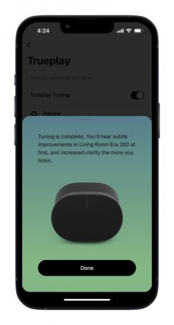 Sonos-appen for iOS.