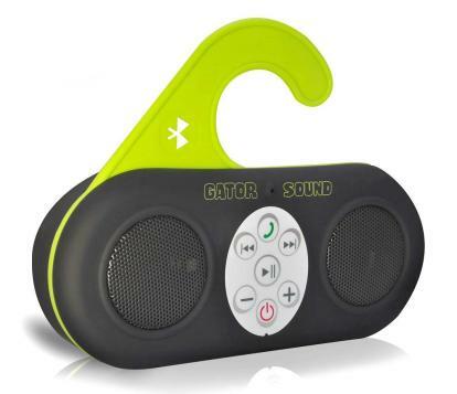 Gator Sound를 사용하면 샤워 중에 음악을 틀고 전화를 받을 수 있습니다.