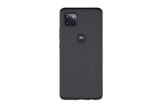 Evutec AER Karbon Case für Motorola One 5G Ace