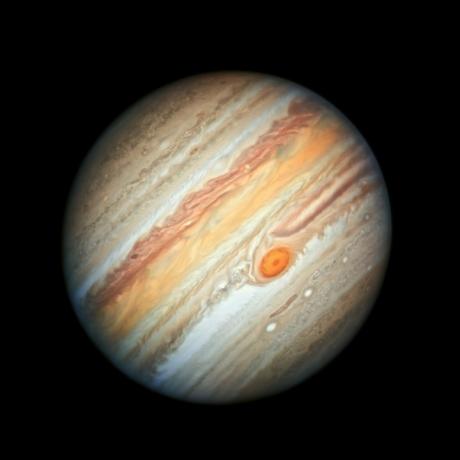 Hubbleův portrét Jupitera