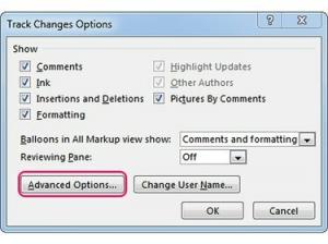 วิธีเปลี่ยนสีแบบอักษรสำหรับการติดตาม MS Word