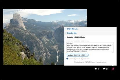 Flickr が写真とビデオの埋め込みを更新し、より動的な機能を追加