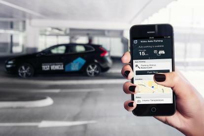 raccrochez et conduisez les gens conduisent moins à cause de leur téléphone application smartphone volvo