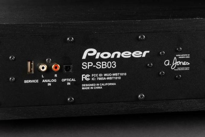 Pioneer SP-SB03 Ендрю Джонс Огляд бази колонок задні входи