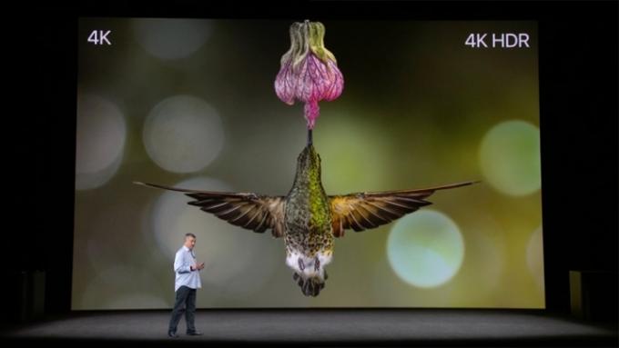 Se muestra contenido de Apple TV 4K.