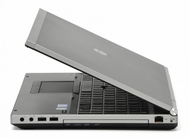 HP EliteBook 8560p side åben