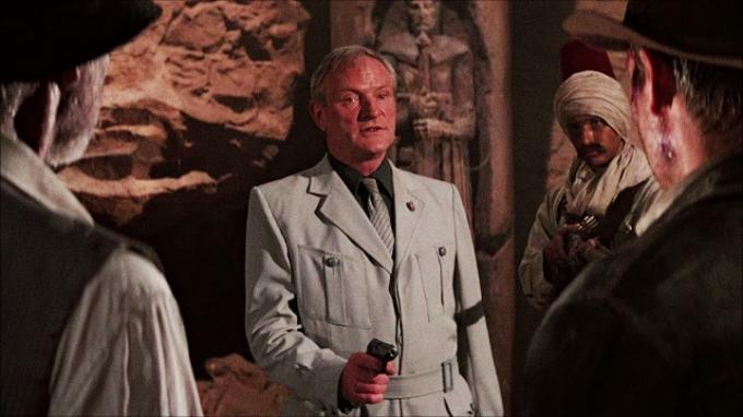 Walter Donovan in „Indiana Jones und der letzte Kreuzzug“.