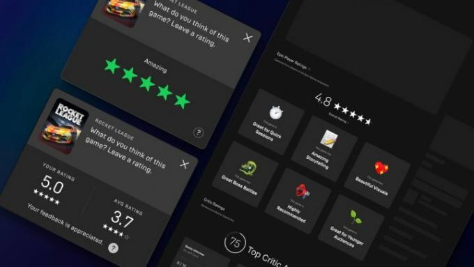 Système d'évaluation des utilisateurs d'Epic Games Store