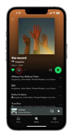 Comment télécharger de la musique et des podcasts depuis Spotify: commencer le téléchargement