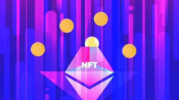 NTF: Ilustração de token não fungível