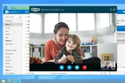 kan skype outlook-konto uansett om du befinner deg nå