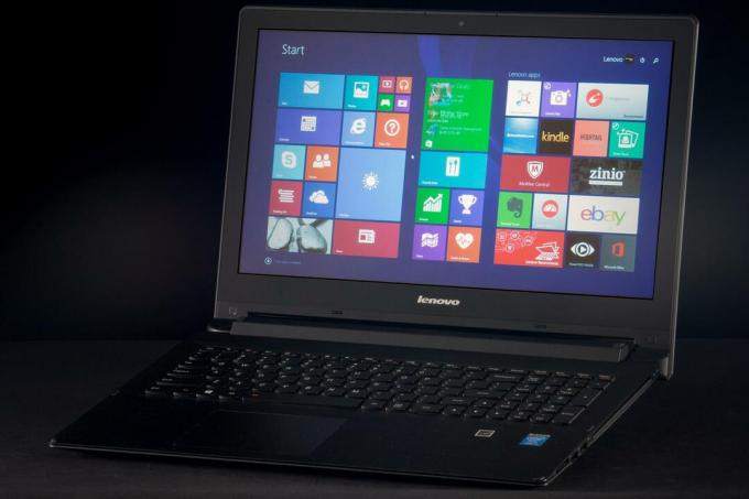 Lenovo Flex 2 15 unghi frontal