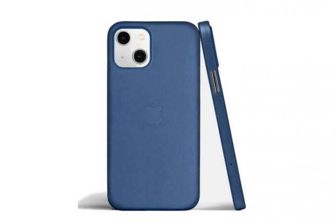 Totallee iPhone 14 用超薄型ケース、ブルー。