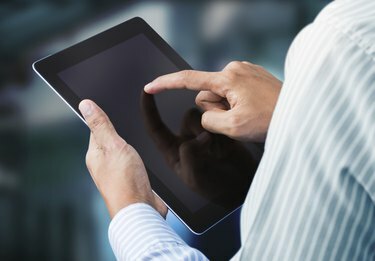 Εργασία σε ψηφιακό tablet