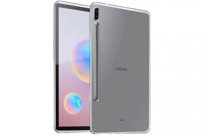 iCoverCase Matte Transparent TPU Cover til Samsung Galaxy Tab S6.