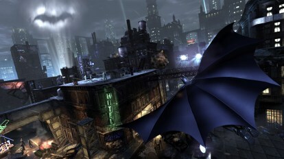 BAtman Arkham City nad mestom