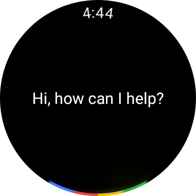 Google Assistant na Galaxy Watch 5.