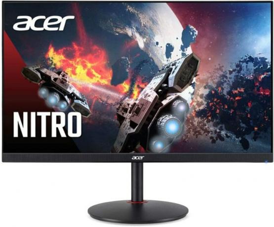 Acer Nitro XV272U モニター。