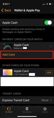 Добавете кредитна карта към Apple Pay.