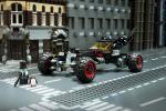 Lego Batmobile i naturlig storlek visas på NYIAS i Detroit