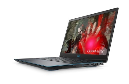 Dell G3 15 mängusülearvuti, mille ekraanil on Code Vein.