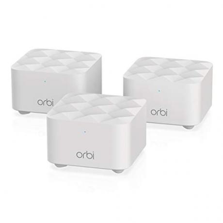 NETGEAR Orbi Whole Home Mesh WiFi sustav (RBK13) – Zamjena usmjerivača pokriva do 4500 kvadratnih metara. ft. s 1 ruterom i 2 satelita