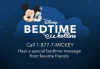 Disneyn Bedtime Hotline antaa lasten toivottaa hyvää yötä suosikkihahmoilleen