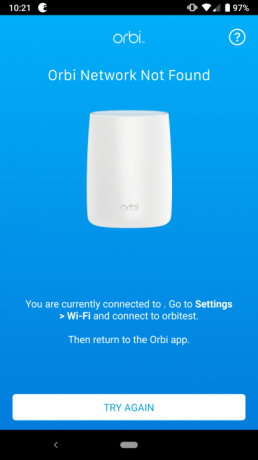 netgear orbi äänitarkistuksen neatgear-sovellusvirhe