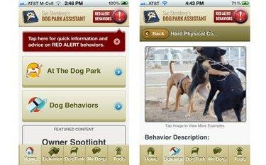 Screenshot z Dog Park Assistant