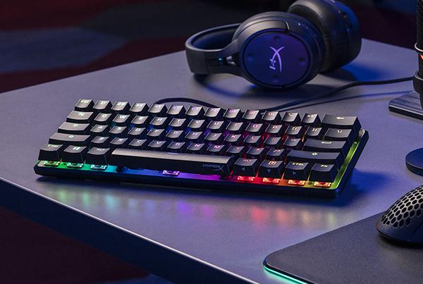 Die HyperX Alloy Origins 60-Tastatur.