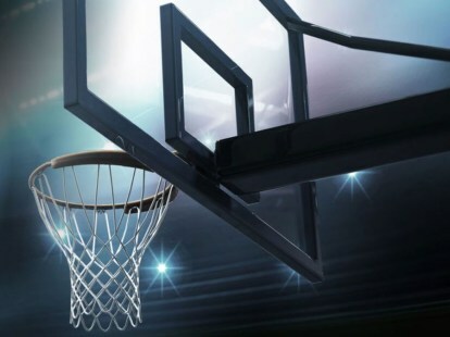 Dish Network の NBA バスケットボール フープ