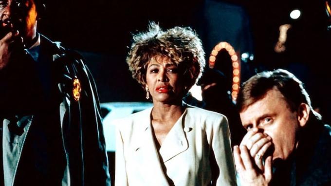 Tina Turner como la alcaldesa en Last Action Hero.