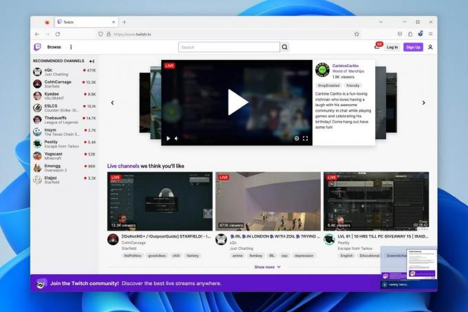 L'estensione del browser Web Consent-O-Matic viene utilizzata per rifiutare automaticamente i cookie su Twitch.tv.