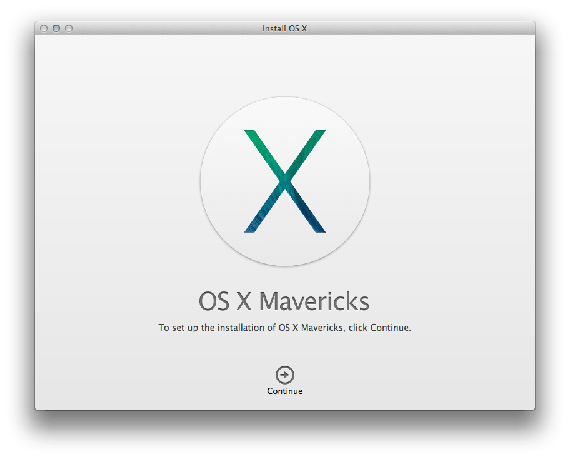 Konfiguracja instalacji systemu OS X Mavericks