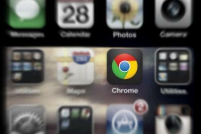 navegador chrome iphone