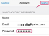 Ako zmeniť e-mailové heslo na iPhone