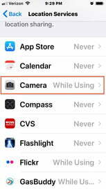 hur man tar bort platsdata från iPhone-bilder i iOS 13 location123 153x271