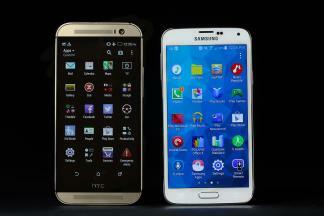 HTC One M8 vs Samsung Galaxy S5