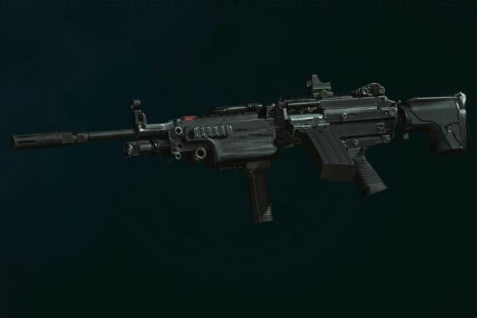 A Rainbow Six Extraction M249 SAW.