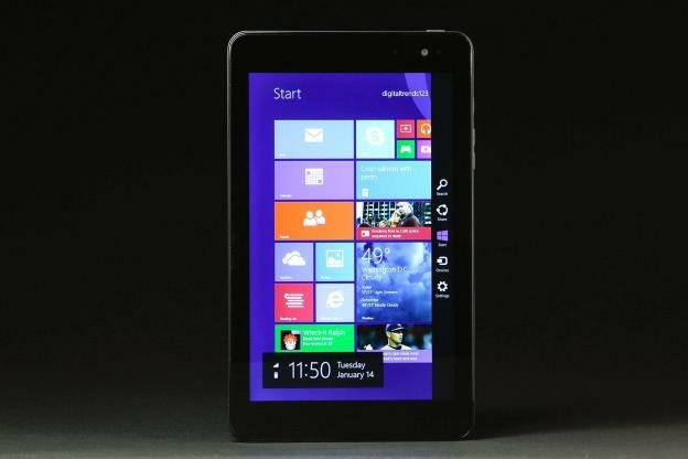 Retrato de la pantalla de inicio de Dell Venue Pro 8