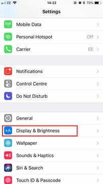 วิธีใช้โทรศัพท์กรองแสงสีฟ้า night shift iphone 1 205x365