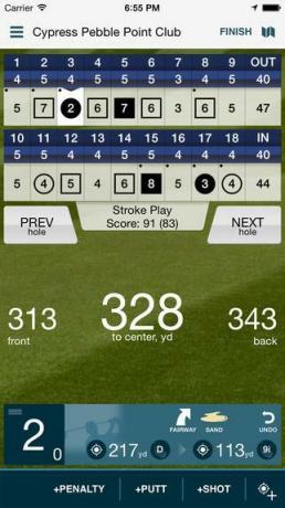 haga que sus palos de golf sean inteligentes con estas pequeñas etiquetas pad screen2