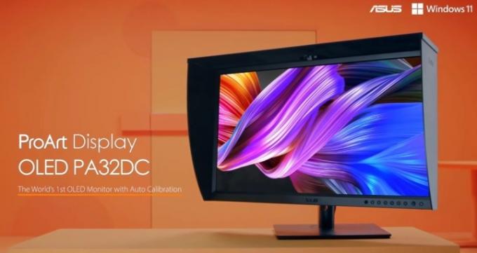 Asus' monitor van studiokwaliteit met ingebouwde colorimeter.