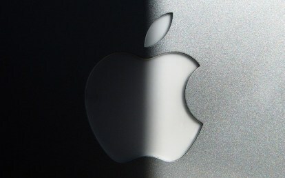 sombra del logotipo de apple