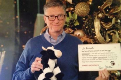 Bill Gates is de geheime kerstman van Reddit