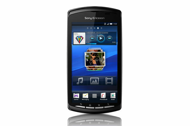 Sony Ericsson Xperia Play-skärm stängd